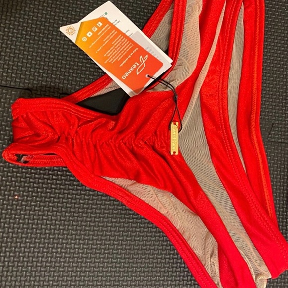 2 pieces high waisted swimsuit - Picture 3 of 5